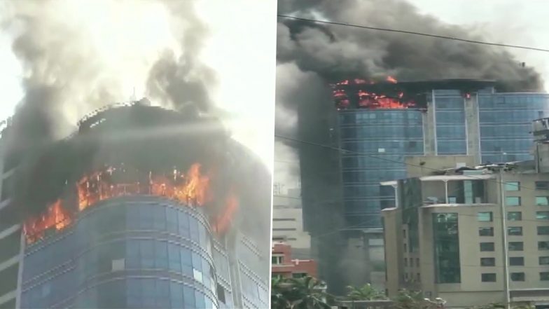 Maharashtra: Fire Breaks Out at Real Tech Park Building in Navi Mumbai's Vashi