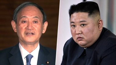 Japan Prime Minister Yoshihide Suga Says Ready to Meet with Kim Jong-un to Establish Fruitful Relationship Between Two Countries