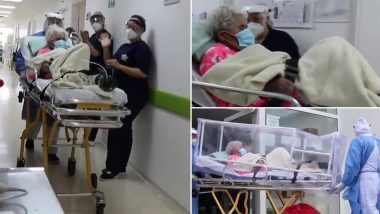 104-Year-Old Woman Beats COVID-19 for the Second Time! Video of Her Getting Applause From the Hospital Staff Goes Viral