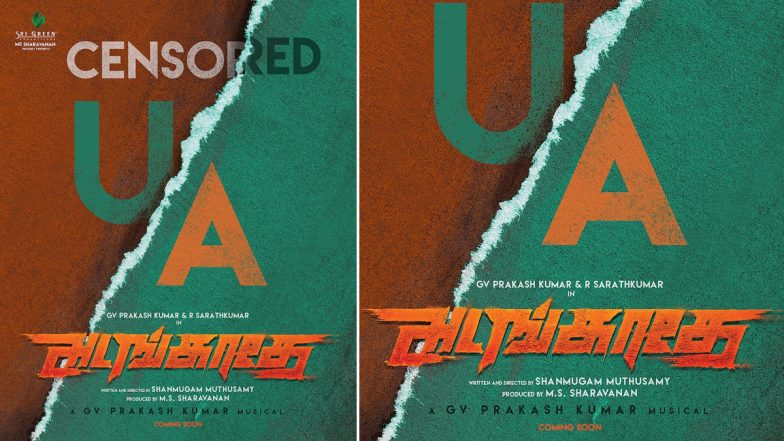 Adangathey: GV Prakash And Surbhi's Movie Gets A U/A  Certificate; Will Have A Theatrical Release