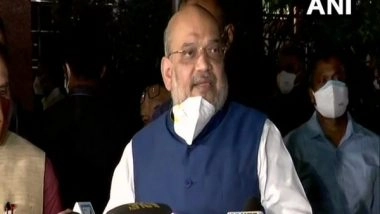 India News | Amit Shah Reviews Facilities at Ahmedabad's Dhanvantari Covid Hospital