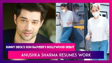 Sunny Deol's Son Rajveer All Set To Make His Bollywood Debut, Anushka Sharma Resumes Work Post Pregnancy Break, Natasa Stankovic & Hardik Pandya Celebrate Son Agastya's 8-Month Anniversary