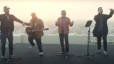 Rooftop Jam: AR Rahman Churns Magic With the Musical Cast of 99 Songs; Rang De Basanti, Veere Kadh De and More Melodies on Display (Watch Video)