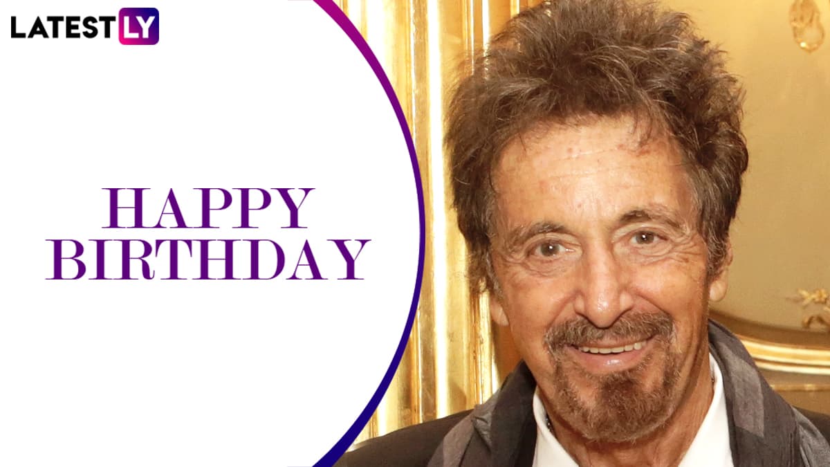 Hollywood News | Al Pacino Birthday Special: From The Godfather II to