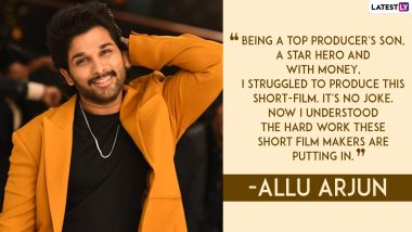 Allu Arjun Birthday Special: 5 Quotes That Show How Assured and Composed This Dashing Superstar Is IRL