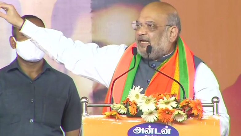 'Tamil Nadu Assembly Elections 2021 Is Very Important Poll For Future of The State', Says Amit Shah