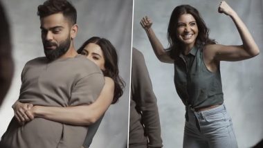 Anushka Sharma Lifts Hubby Virat Kohli and It Is the Cutest Thing You Will See Today (Watch Video)