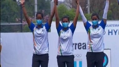 Sports News | India Women's Recurve Team Wins Gold in Archery World Cup