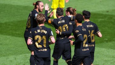 Antoine Griezmann Scores a Brace As Barcelona Beat 10-Man Villarreal 2–1 in La Liga