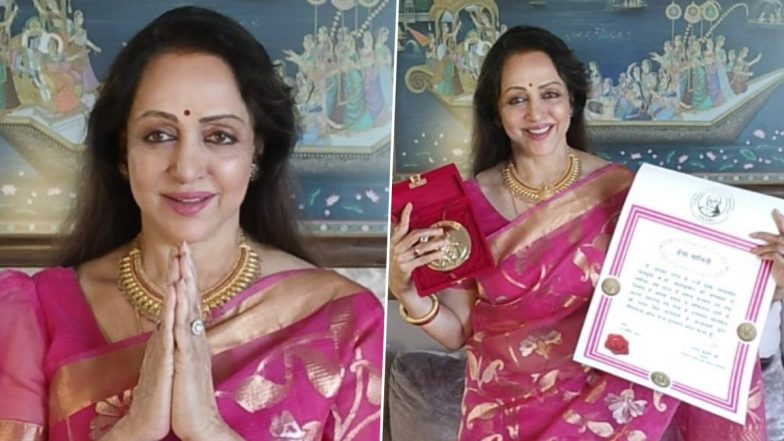 Hema Malini Conferred With 2021 Champions of Change Award for Her Contribution Towards Society