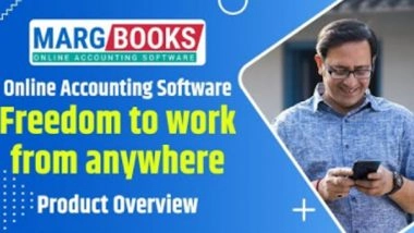 Business News | Marg Erp Launches Online Accounting Software 'Marg Books'- A Software for New Generation with 21 Years & 10 Lakh Customers Experiences