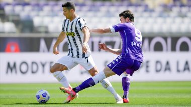 Juventus Held to 1–1 Draw by Fiorentina in Serie A 2020–21, Keeps the Italian Champions Third in Points Table