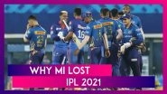 Delhi vs Mumbai IPL 2021: 3 Reasons Why Mumbai Lost