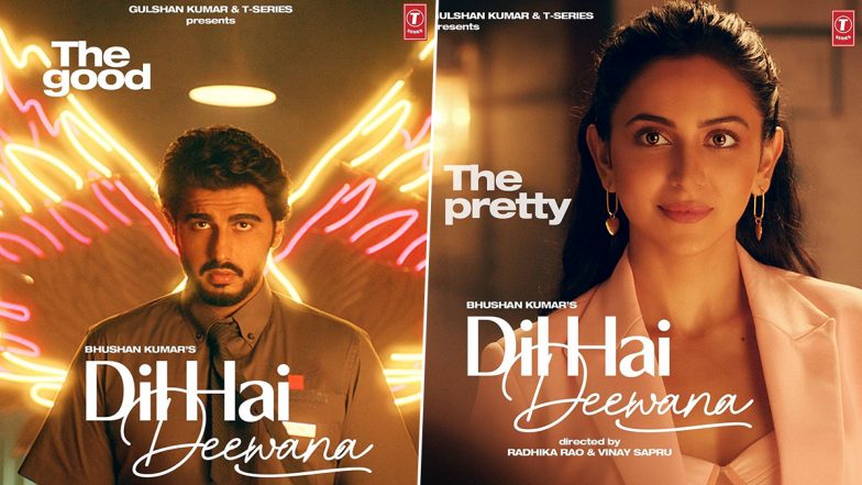 Dil Hai Deewana Posters Out! Arjun Kapoor and Rakul Preet Are On A Good Vs Pretty Battle In The First Look of their Music Video