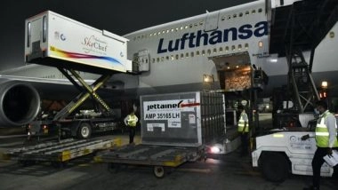 World News | 120 Oxygen Concentrators from UK Reach India Amid COVID-19 Surge