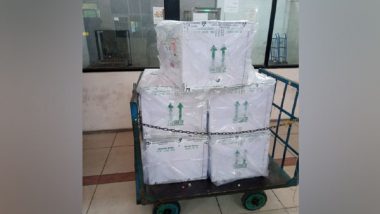 India News | COVID-19: Consignment of Covishield Vaccine Arrives in Raipur from Mumbai