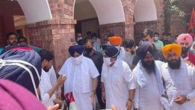 India News | Sukhbir Badal Along with Several Others Booked for Flouting COVID-19 Protocols in Punjab