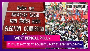 West Bengal Polls: EC Issues Notice To Political Parties, Bans Roadshow Post Calcutta HC Order