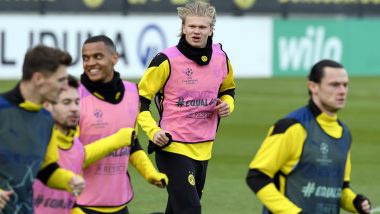 Borussia Dortmund vs Manchester City, UCL 2020-21 Quarter-Final Live Streaming Online: Where to Watch UEFA Champions League Match Live Telecast on TV & Free Football Score Updates in Indian Time?