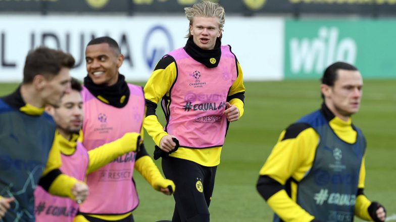 Borussia Dortmund vs Manchester City, UCL 2020-21 Quarter-Final Live Streaming Online: Where to Watch UEFA Champions League Match Live Telecast on TV & Free Football Score Updates in Indian Time?