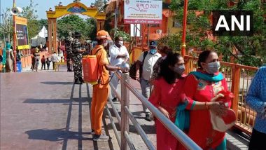 Kumbh Mela 2021 Witnesses Low Footfall on First Day in Haridwar Amid COVID-19 Scare