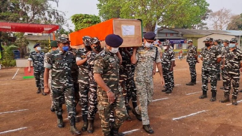 Chhattisgarh: Police Recover Bullet-Riddled Bodies of 17 Jawans Martyred During Encounter With Naxals in Sukma; Toll Rises to 22