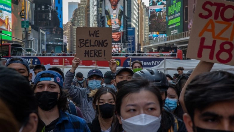 'Stop-Asian-Hate' Rally in US: Over 10,000 Asian-Americans Stage Protest in New York