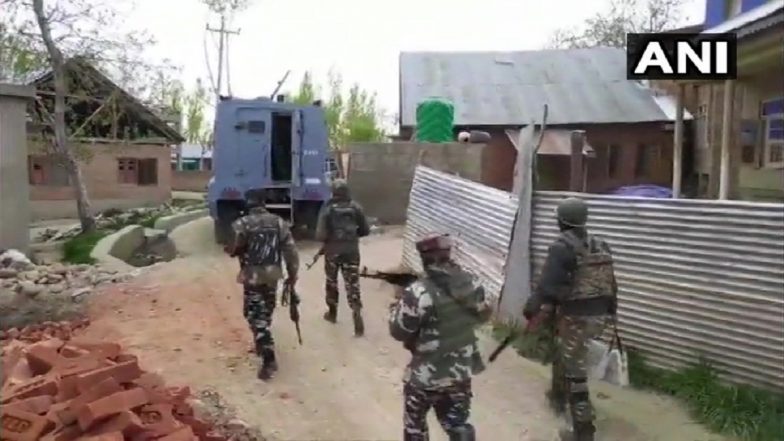 Jammu and Kashmir: 3 Al-Badre Terrorists Killed by Security Forces in Encounter in Hadipora Area of Shopian District