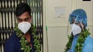 India News | Kerala Couple Ties Knot at Hospital After Groom Tests COVID Positive, Bride Wears PPE Kit