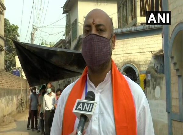 India News | BJP Candidate from Malda's Ratua Constituency Casts Vote, Expresses Confidence over Victory