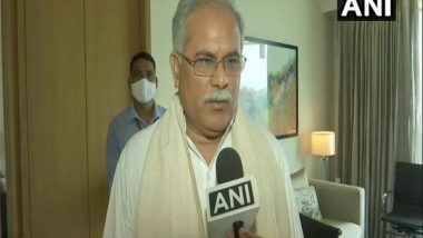 Chhattisgarh CM Bhupesh Baghel Speaks to Amit Shah, Sonia Gandhi Over Phone About Vaccination Drive, COVID-19 Situation in State