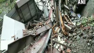 India News | Five-storey Building Collapses in Shimla's Sanjauli Area