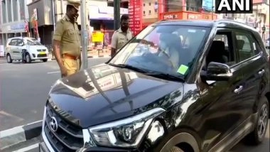 India News | Vehicular Movement Being Checked in Kerala Amid COVID-19 Restrictions