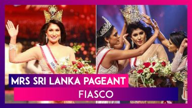Mrs Sri Lanka Pageant Fiasco: Mrs World Caroline Jurie Snatches Mrs Srilanka Beauty Pageant Winner Pushpika De Silva’s Crown On Stage