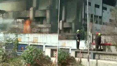 Palghar: Fire Breaks Out at Bajaj Healthcare Unit in Tarapur MIDC, Firefighting Operation Underway