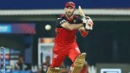 IPL 2021: RCB, PBKS Engage in Hilarious Exchange of Words over Glenn Maxwell&rsquo;s Stellar Show Against Mumbai Indians