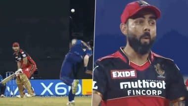 IPL 2021: Glenn Maxwell Leaves Virat Kohli in Awe with Humongous Six Against Krunal Pandya During MI vs RCB Season Opener (Watch Video)