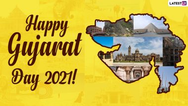 Happy Gujarat Day 2021 Wishes & Greetings: Send Gujarat Foundation Day Images, Gujarat Sthapana Din Messages, WhatsApp Stickers, Gujarati Quotes and Pics to Celebrate the Day