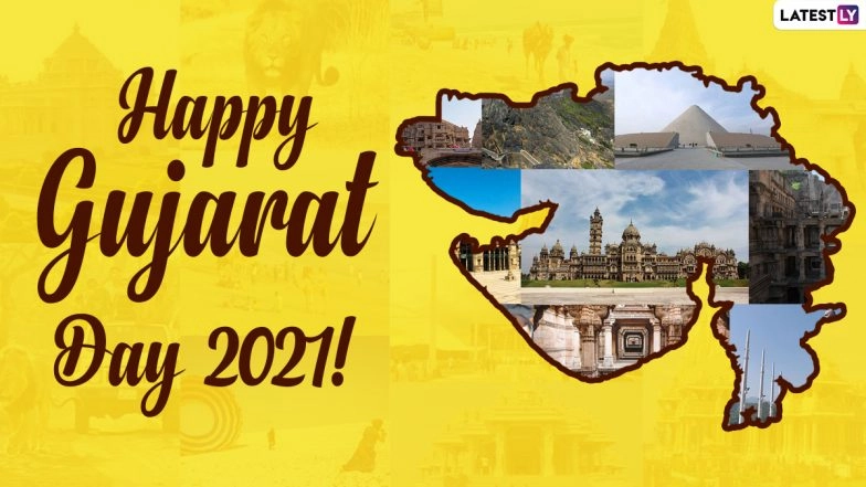 Happy Gujarat Day 2021 Wishes & Greetings: Send Gujarat Foundation Day Images, Gujarat Sthapana Din Messages, WhatsApp Stickers, Gujarati Quotes and Pics to Celebrate the Day