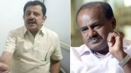 'Dark Will Be Called Dark': Karnataka Congress MLA Zameer Ahmed Khan Defends Racist Comments on HD Kumaraswamy