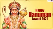 Happy Hanuman Jayanti 2021 Wishes and Greetings: Jai Bajrang Bali Wallpapers, HD Images, WhatsApp Messages, Facebook Status And Photos to Share on This Auspicious Day