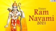Ram Navami 2021 Wishes and Messages on Twitter: Netizens Share &lsquo;Happy Rama Navami&rsquo; Greetings With Images of Lord Ram to Mark the End of Chaitra Navratri