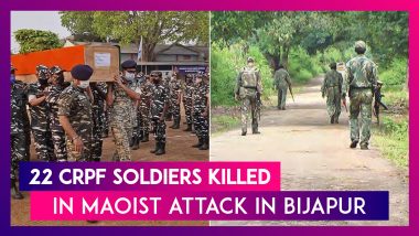 Chhattisgarh: Maoist Attack In Bijapur Leaves 22 CRPF Soldiers Dead