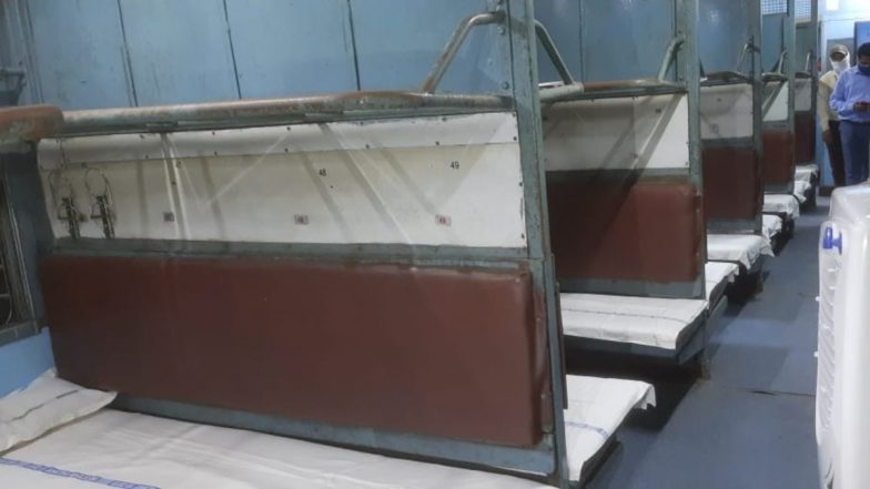 Indian Railways COVID-19 Care Centres: Western Railway Provides 21 Isolation Coaches to Nandurbar District on Maharashtra Govt's Request