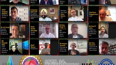 Business News | IIHM and IHC Celebrate International Hospitality Day Globally on the Online Platform to Uplift the Spirit of Hospitality