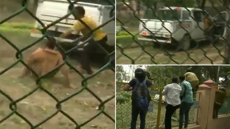 Leopard Attack Reported at Green Belt Park in Jammu, One Injured (Watch Video)