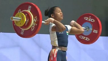 Jhilli Dalabehera of India Fetches Gold at Asian Weightlifting Championship