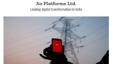 Business News | Jio Platforms Figures in TIME100 Most Influential Companies