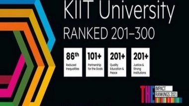 Business News | KIIT Ranked 201+ Globally in Times Higher Education Impact Rankings