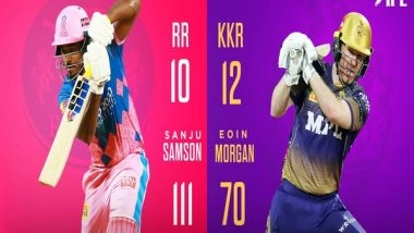 Sports News | IPL 2021: RR Win Toss, Opt to Field Against KKR